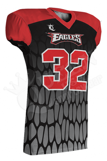 Sublimated Football Jersey - Titans Style