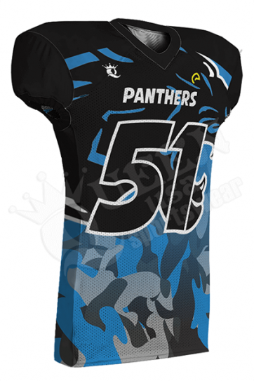 Sublimated Football Jersey - Titans Style