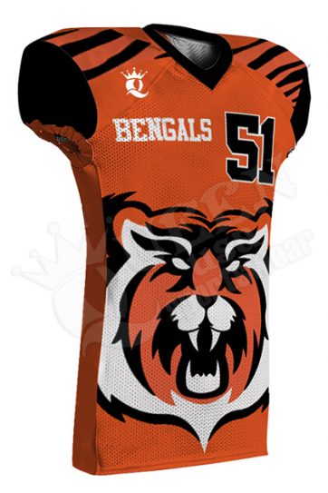 Sublimated Football Jersey - Titans Style