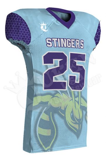 Sublimated Football Jersey - Titans Style