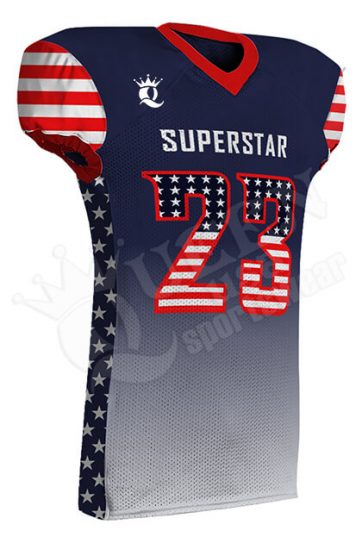 Sublimated Football Jersey - Boltz Style