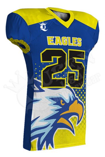 Sublimated Football Jersey - Titans Style