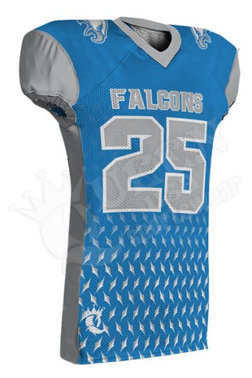 Sublimated Football Jersey - Titans Style