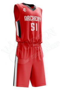 Printed Basketball Uniform – Archery style