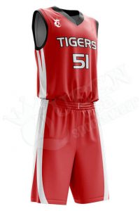 Printed Basketball Uniform – Archery style