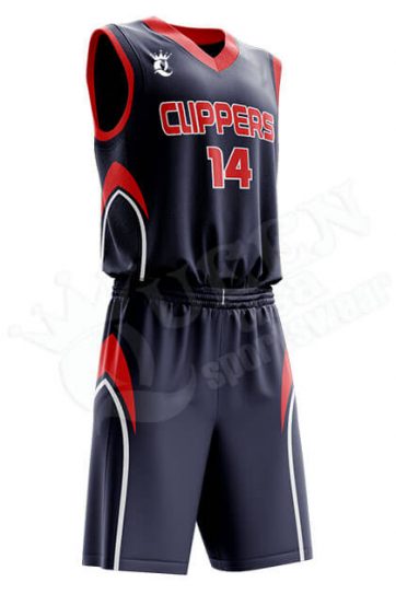 Printed Basketball Uniform – Archery style