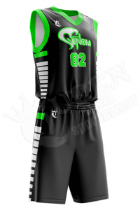 Printed Basketball Uniform – Archery style