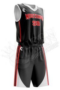 Basketball Uniform - Blue Devils style