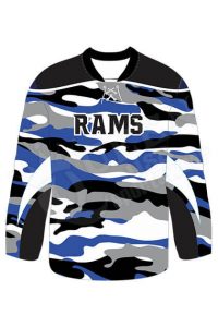 Custom Hockey Jersey- Bomb Squad Style