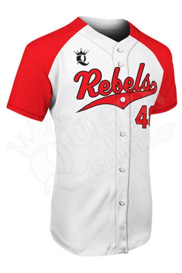 Tackle Twill Baseball Jersey - Mustangs Style