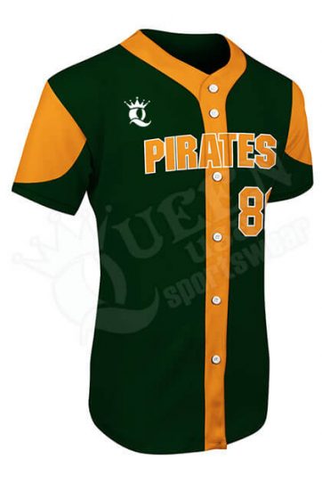 Tackle Twill Baseball Jersey - Mustangs Style