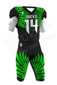 Sublimated Football Uniform - Restman Style