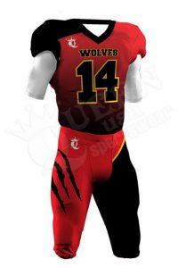 Sublimated Football Uniform - Restman Style