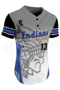 Sublimated Two-Button Jersey - Aztecs Style