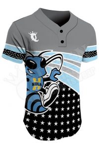 Sublimated Two-Button Jersey - Aztecs Style