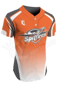 Sublimated Two-Button Jersey - Aztecs Style