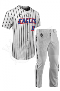 Custom Baseball Uniform - Mustangs Style