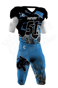 Sublimated Football Uniform - Patriots Style