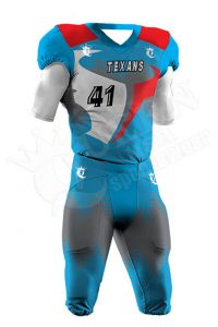 Sublimated Football Uniform - Patriots Style