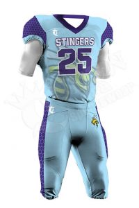 Sublimated Football Uniform - Patriots Style