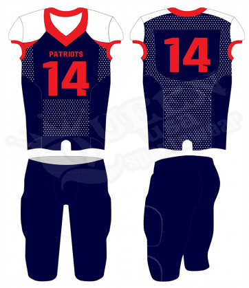 Semi-pro Football Uniform - Rebels Style