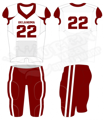 Semi-pro Football Uniform - Rebels Style