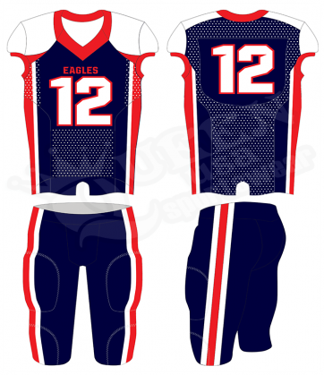 Semi-pro Football Uniform - Rebels Style