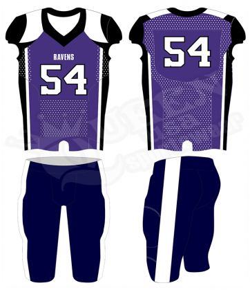 Semi-pro Football Uniform - Rebels Style