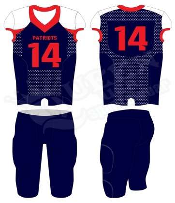 Semi-pro Football Uniform - Rebels Style