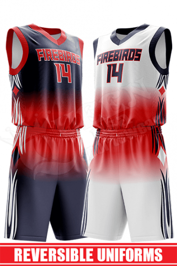 Reversible Basketball Uniform - Gators style