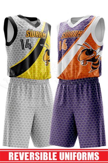 Reversible Basketball Uniform - Gators style