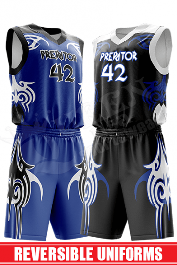 Reversible Basketball Uniform - Gators style