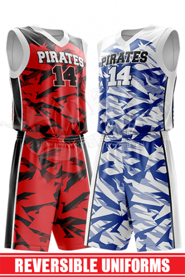 Reversible Basketball Uniform - Gators style