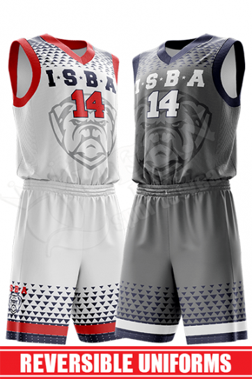 Reversible Basketball Uniform - Gators style