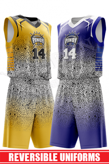 Reversible Basketball Uniform - Gators style