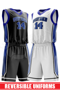 Reversible Basketball Uniform - Gators style