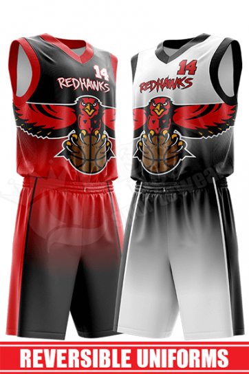 Reversible Basketball Uniform - Gators style