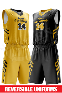 Reversible Basketball Uniform - Gators style