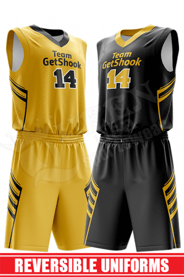 Reversible Basketball Uniform - Gators style