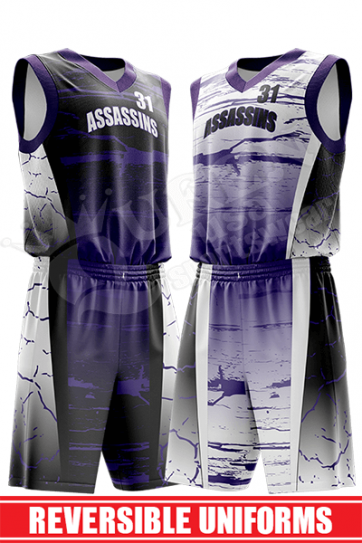 Reversible Basketball Uniform - Gators style