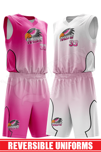 Reversible Basketball Uniform - Gators style