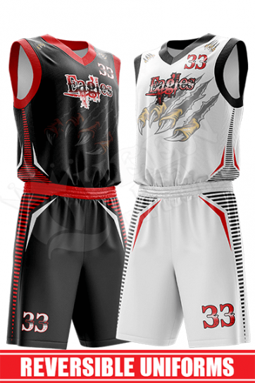 Reversible Basketball Uniform - Gators style