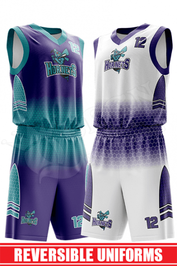 Reversible Basketball Uniform - Eagles style