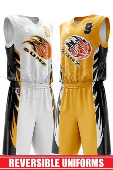 Reversible Basketball Uniform - Eagles style