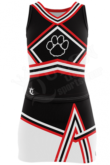 Custom Cheerleading Uniform - Bulldogs Style