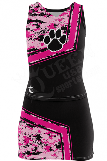 Custom Cheerleading Uniform - Bulldogs Style