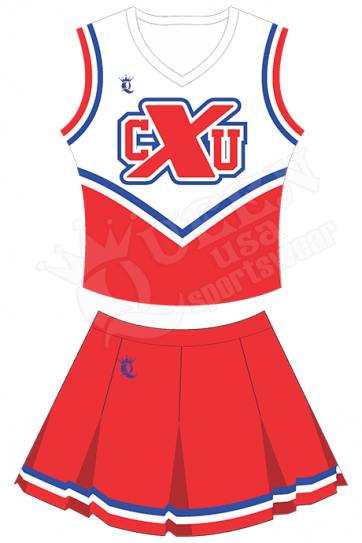 Custom Cheerleading Uniform - Bulldogs Style