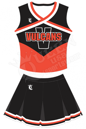 Custom Cheerleading Uniform - Bulldogs Style