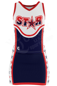 Custom Cheerleading Uniform - Bulldogs Style