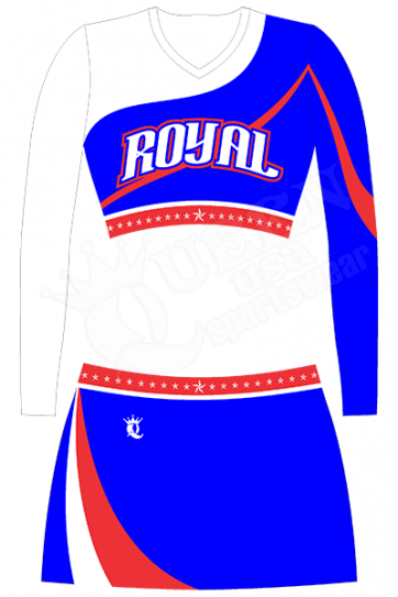 Custom Cheerleading Uniform - Bulldogs Style